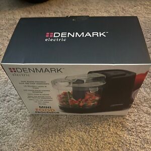 Denmark Electric Black Mini Food Processor